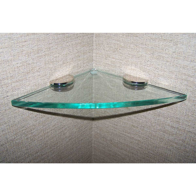 Tempered Glass Shelf Radius Corner