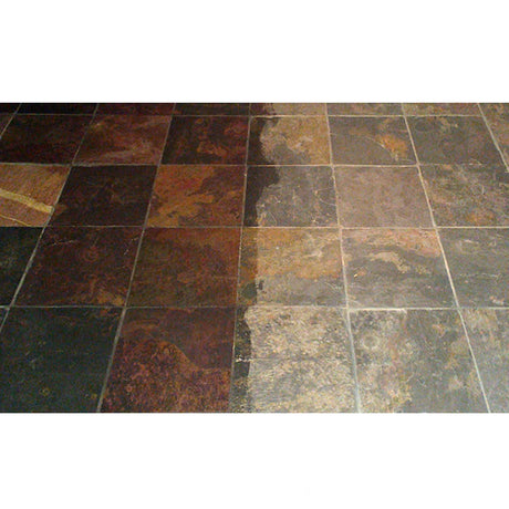 Penetrating stone sealer for travertine marble slate and granite