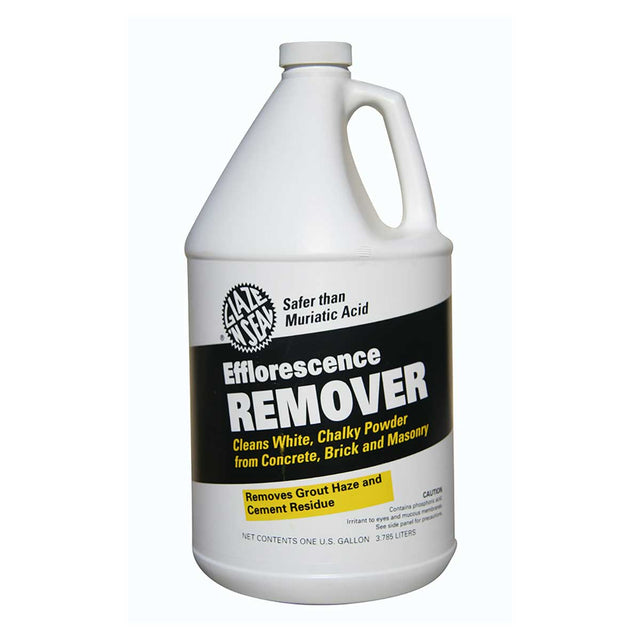 Glaze N Seal efflorescence remover for concrete brick and masonry