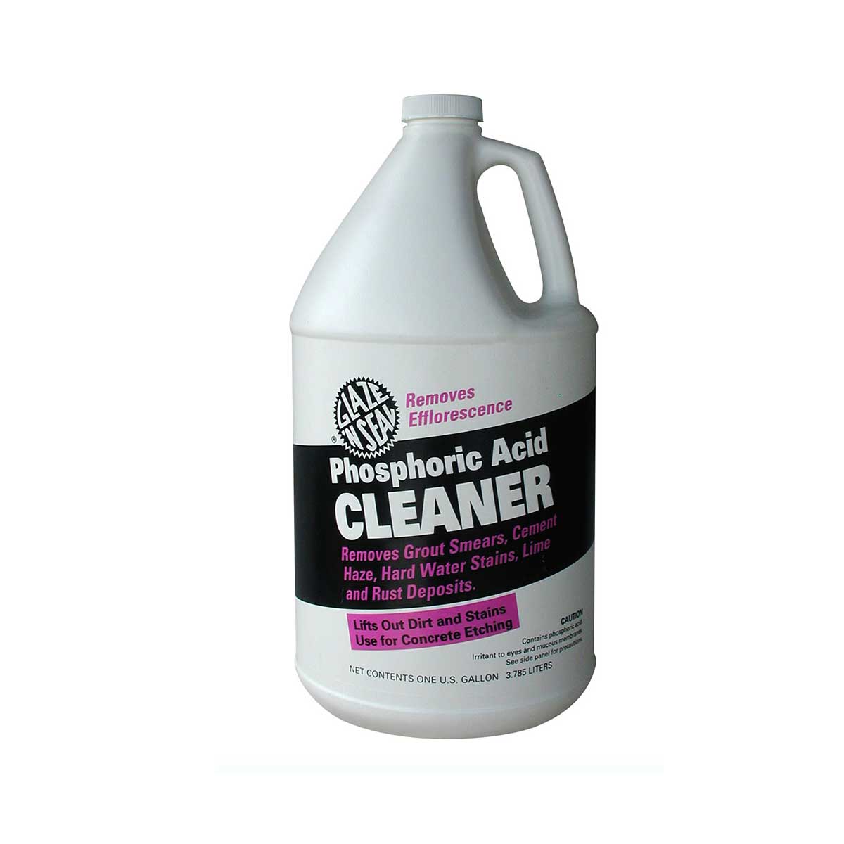Glaze N Seal phosphoric acid cleaner for grout haze and concrete