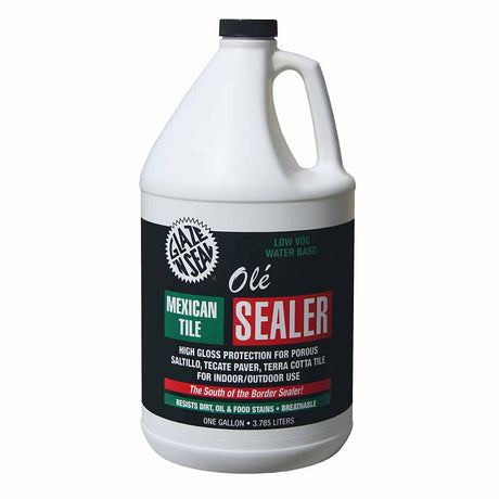 Gallon container of Olé Mexican Tile Sealer High Gloss