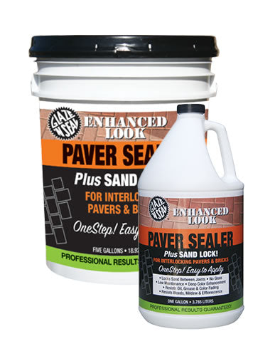 Glaze n Seal Enhanced Look Paver Sealer Locks-In Sand Joints