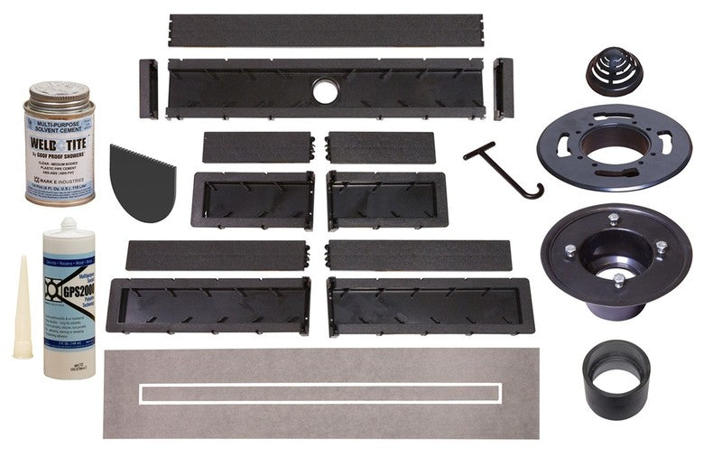 Goof Proof Linear Drain by Mark E industries GPLD2660