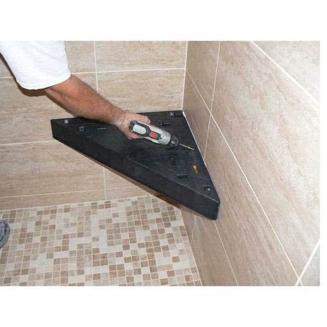 Goof Proof Ready to Tile Shower Seat Bench - Adjustable 24" or 30" Sketch