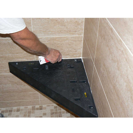 Goof Proof Ready to Tile Shower Seat Bench - 24" or 30" Installation steps