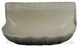 Porcelain Soap Dish Shell Small - Biscuit Matte