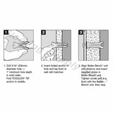 Innovis Ledgeline Ready to Tile Linear Shelf 36