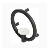Invisia 2-in-1 Soap Dish with Integrated Circular Grab Bar Matte Black