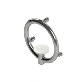 Invisia 2-in-1 Soap Dish with Integrated Circular Grab Bar Polished Chrome