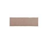 Glossy mocha ceramic wall tile with handcrafted Spanish artisan detailing