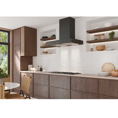 Handcrafted ceramic subway tile backsplash creating a stylish and durable kitchen wall design