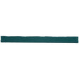 Kaleidoscope 1x12 Handmade Ceramic Bullnose Tile - Blue Turquois Glossy Spanish Wall Trim