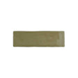 Glossy camel ceramic wall tile with handcrafted Spanish artisan texture