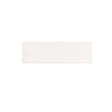 Glossy cream ceramic wall tile with handcrafted Spanish artisan character