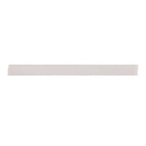 Kaleidoscope Light Grey 1x12 handmade glossy ceramic bullnose tile