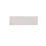 Kaleidoscope Light Grey 2.5x8 handmade glossy ceramic wall tile