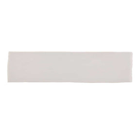 Kaleidoscope Light Grey 3x12 handmade glossy ceramic wall tile