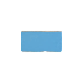 Glossy royal bell ceramic subway tile with handcrafted Spanish artisan detailing