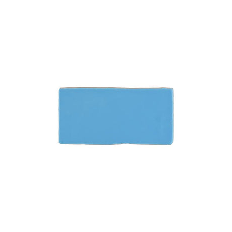 Glossy royal bell ceramic subway tile with handcrafted Spanish artisan detailing