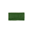 Glossy sea green ceramic subway tile with handcrafted Spanish artisan detailing