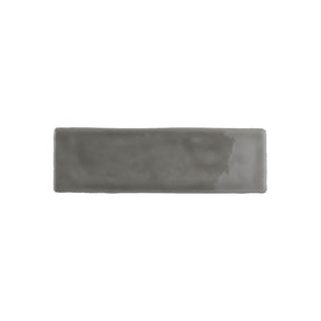 Glossy stone ceramic wall tile with handcrafted Spanish artisan character