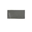 Glossy yellow ceramic subway tile with handcrafted Spanish artisan texture