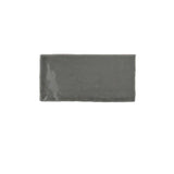 Glossy yellow ceramic subway tile with handcrafted Spanish artisan texture
