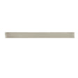 Glossy blue ceramic bullnose trim tile with handcrafted Spanish artisan detailing