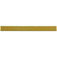 Glossy yellow ceramic bullnose trim tile with handcrafted Spanish artisan detailing