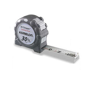 Komelon SS130 stainless steel tape measure 30 ft x 1 in
