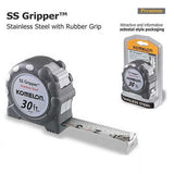 Professional stainless steel tape measure for construction and flooring