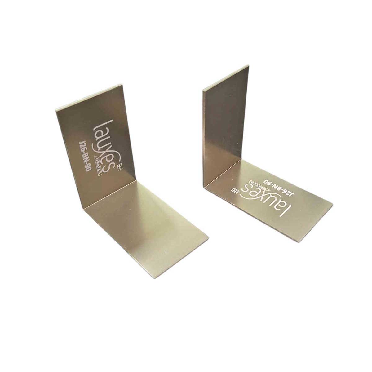 Lauxes Grates Custom Linear Drains 90 Degree Joiners - Pair