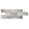 South Loop Cinder porcelain brick tile 3x11 matte finish