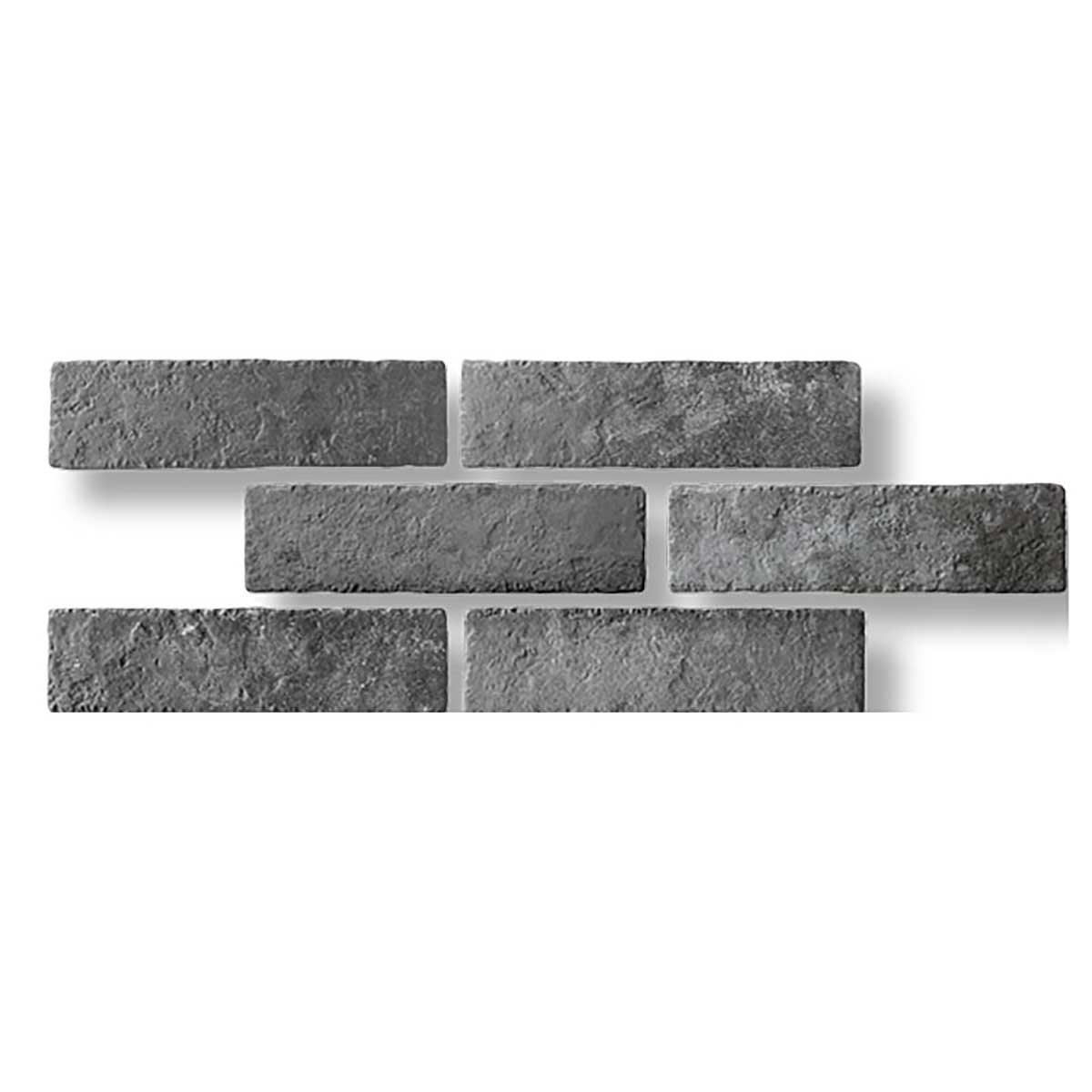 South Loop Iron porcelain brick tile 3x11 matte finish