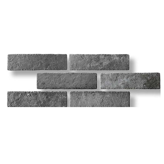 South Loop Iron porcelain brick tile 3x11 matte finish