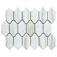 Mini Provenzal Amber porcelain mosaic tile 2x4