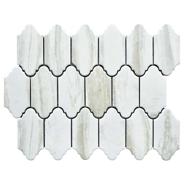 Mini Provenzal Amber porcelain mosaic tile 2x4