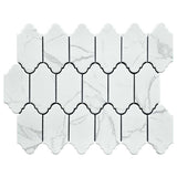 Mini Provenzal Carrara porcelain mosaic tile 2x4