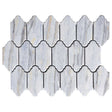 Mini Provenzal Vallee Azur porcelain mosaic tile 2x4