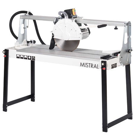 Raimondi Mistral Bridge Tile Wet Saw For cutting porcelain, single-double fired, marble and granite.