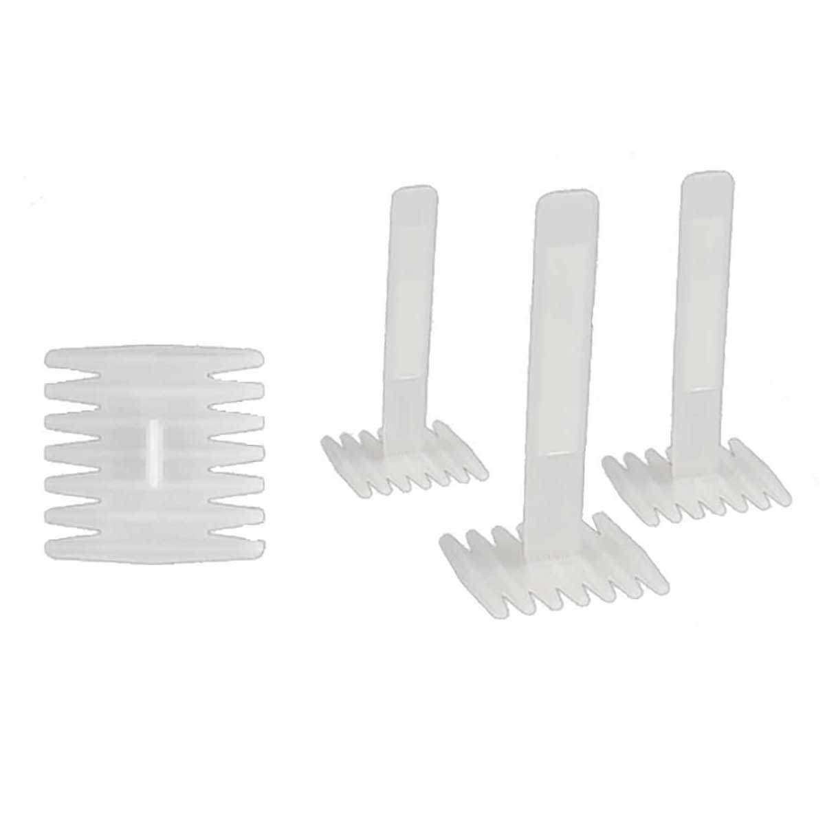 One-piece MLT ready straps for tile leveling system