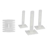 One-piece MLT ready straps for tile leveling system