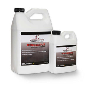 Modern Stone Preserve outdoor natural stone and concrete sealer