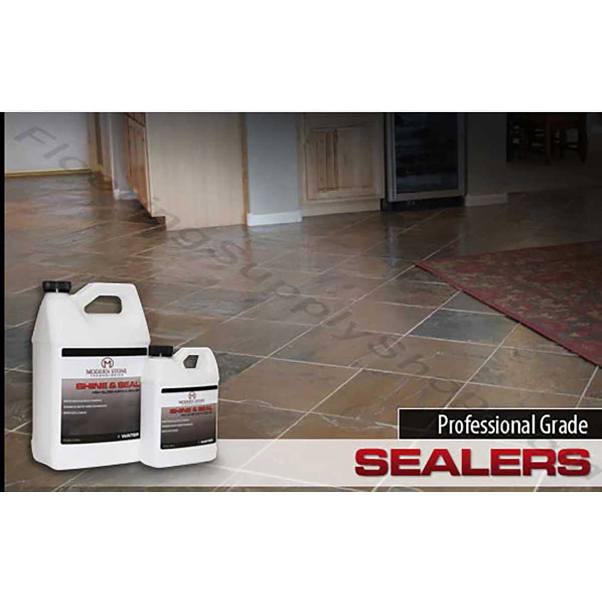 Color enhancing sealer for sandstone and quartzite