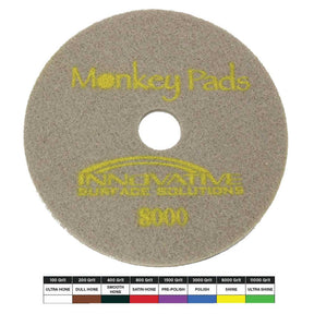 Monkey eco-friendly diamond stone polishing pad for marble floors