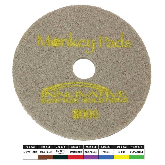 Monkey eco-friendly diamond stone polishing pad for marble floors