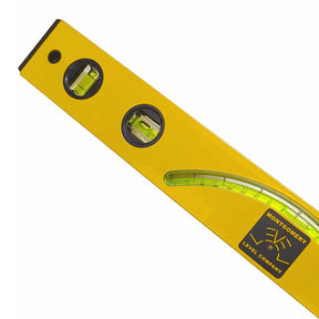 Montgomery slope level for deck drainage and roof pitch measurement