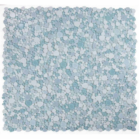 Mosaic Marble and Glass in Pebble look - Ocean