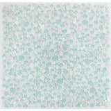 Mosaic Carrara Marble and Glass in Pebble look - Blue Sea