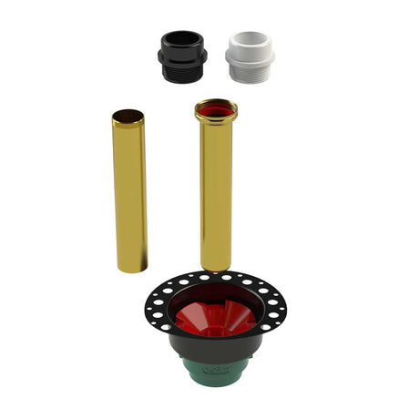 OSB Cast Iron Freestanding bathtub drain rough-in for bathroom installation